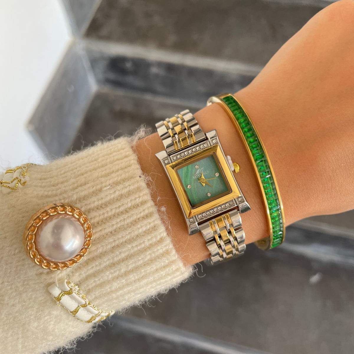 Mixed X green set
