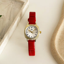 Load image into Gallery viewer, Red Imperium Leather Watch

