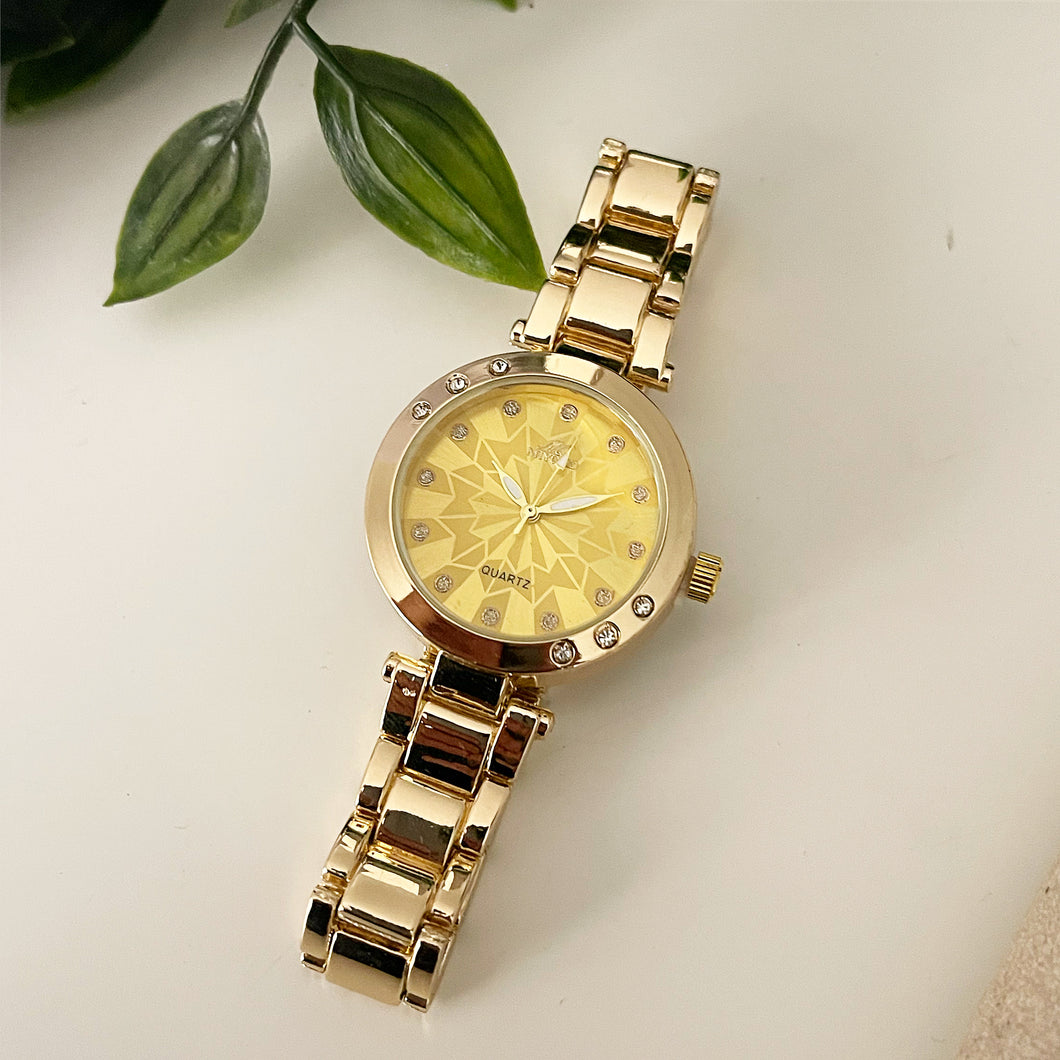 Gold Gold Azura Metal Watch