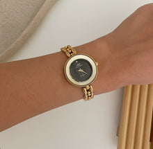 Load image into Gallery viewer, Gold X Black Relic Metal Watch

