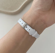 Load image into Gallery viewer, White BusinessGal Leather Watch
