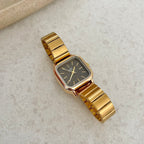 Gold X Black Elara Metal Watch