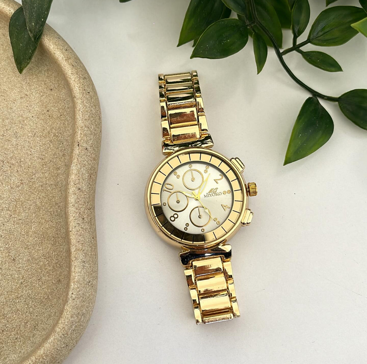 Gold Milan Metal Watch