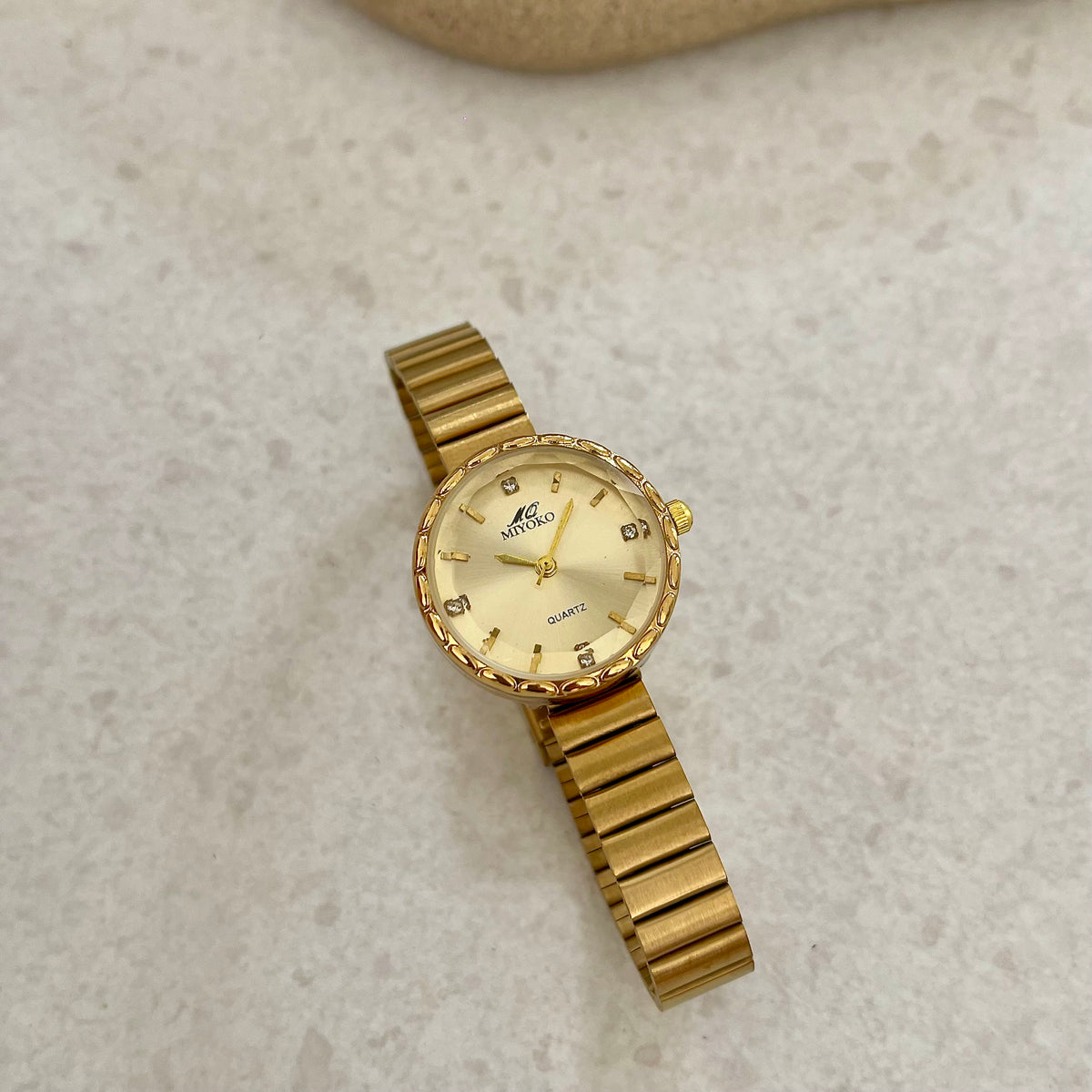 Gold Sola Metal Watch