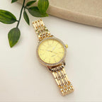 Gold Girly Girl Metal Watch