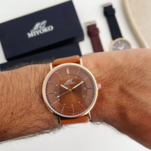 Load image into Gallery viewer, Havane Navigator Leather Men Watch
