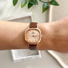 Load image into Gallery viewer, Brown Cute Leather Watch
