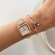 Load image into Gallery viewer, Rose Gold White Watch Set
