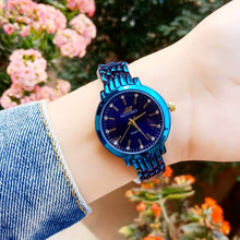 Load image into Gallery viewer, Midnight Blue Quartz Metal Watch
