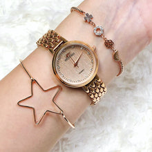 Load image into Gallery viewer, Rose Gold Star Watch Set
