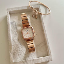 Load image into Gallery viewer, Rose Gold White Watch Set
