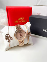 Load image into Gallery viewer, Rose Gold Super Star Watch Set
