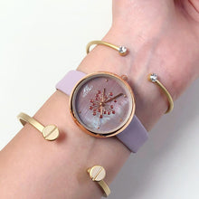 Load image into Gallery viewer, Lilac Mother Of Pearls Watch Set
