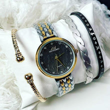 Load image into Gallery viewer, Mixed In Black Super Star Watch Set
