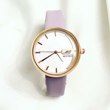 Load image into Gallery viewer, Lilac Holy Basic Leather watch
